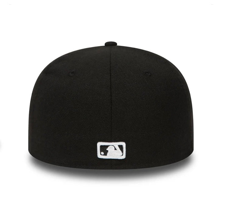 New Era LA Dodgers Black Fitted Cap